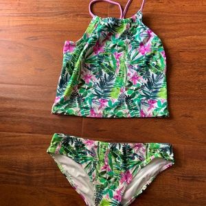 Girls Tankini Bathing Suit